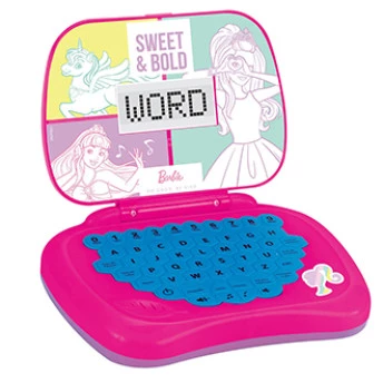 Laptop Infantil Eletrônico - Bilíngue - Barbie - Candide