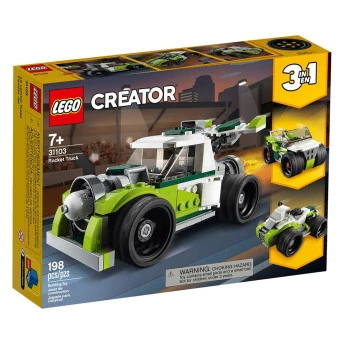 LEGO Creator 3-1 Caminhão Foguete - 198 Peças - Lego