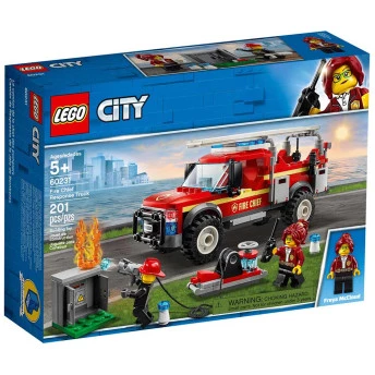 LEGO City - Caminhão do Chefe dos Bombeiros - 201 Peças - Lego