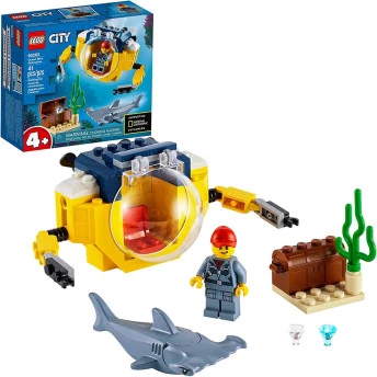 LEGO City - Mini Submarino Oceânico - 41 Peças - Lego