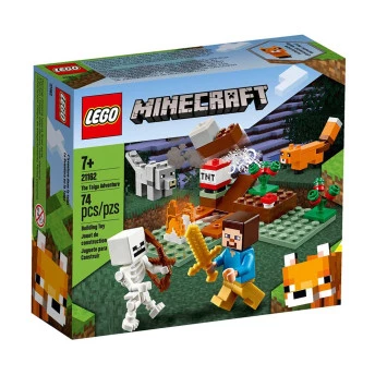 LEGO Minecraft A Aventura de Taiga - 74 Peças - Lego