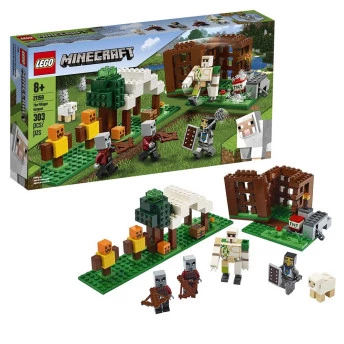 LEGO Minecraft Posto Avançado do Saqueador - 303 Pçs - Lego