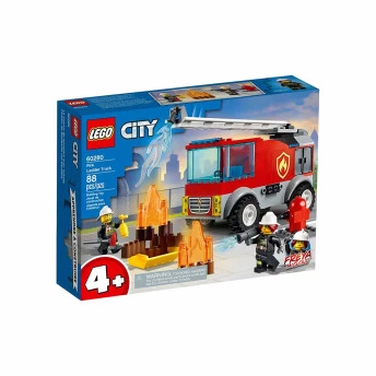 LEGO City - Caminhão dos Bombeiros com Escada - 88 pcs - Lego