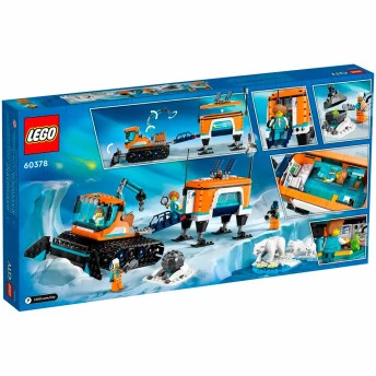 LEGO City - Caminhão e Laboratório Móvel de Exploração Ártica - 489 peças - Lego