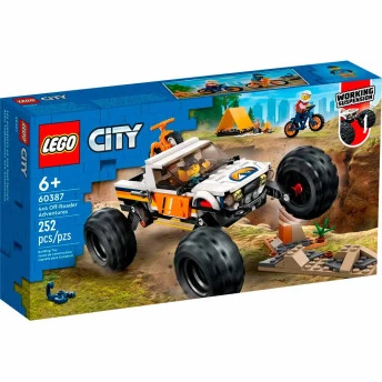 LEGO City - Off-Roader 4x4 de Aventuras - 252 peças - Lego