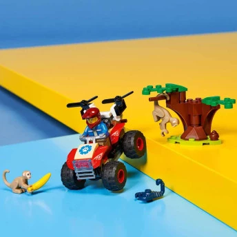 LEGO City - Quadriciclo para Salvar Animais Selvagens - 74 peças - Lego