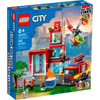 LEGO City - Quartel dos Bombeiros - 540 Peças - Lego