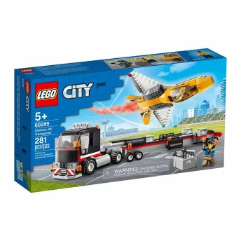 LEGO City - Transportador de Avião de Acrobacias Aéreas - 281 pcs - Lego