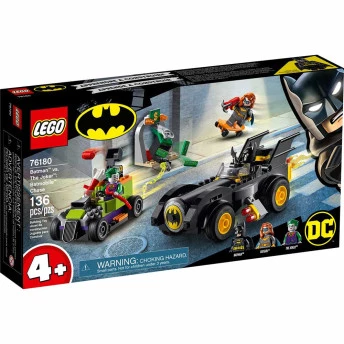 LEGO DC Batman - Batman vs Coringa - Perseguição de Batmóvel - 136 Peças - Lego