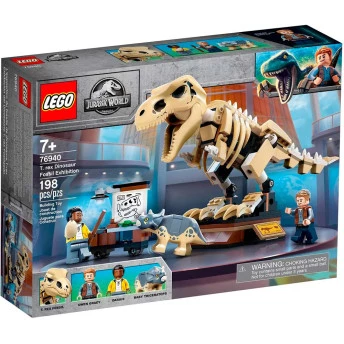 Lego Jurassic World - Exposição de Fóssil - 198 Peças - Lego