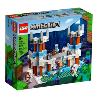 LEGO Minecraft - O Castelo de Gelo - 499 Peças - Lego