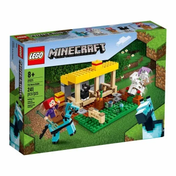 LEGO Minecraft - o Estábulo de Cavalos - 241 peças - Lego