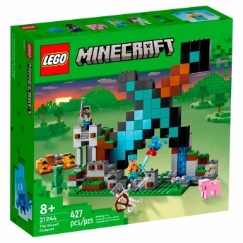 LEGO Minecraft - O Posto Avançado da Espada - 427 peças - Lego