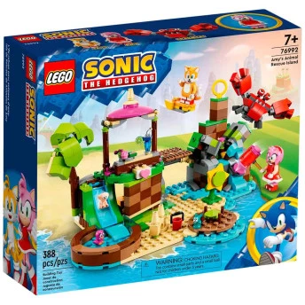 LEGO Sonic - Ilha de Resgate Animal da Amy - 388 peças - Lego
