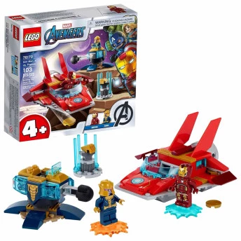 LEGO Super Hero Marvel - Avengers - Homem de Ferro vs Thanos - 103 Peças - Lego