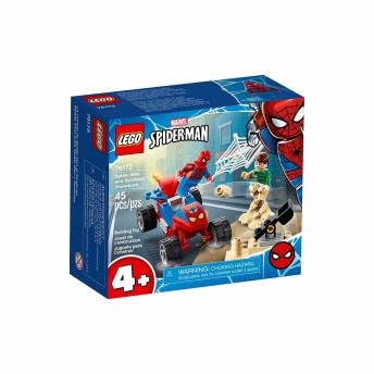 Lego Super Hero Marvel - Spiderman - Confronto do Homem-Aranha e do Homem-Areia - 45 pcs - Lego