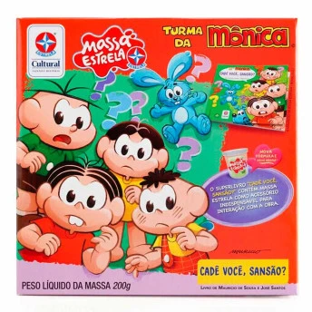 Livro Interativo - Massa Estrela - Cadê você Sansão? - Estrela