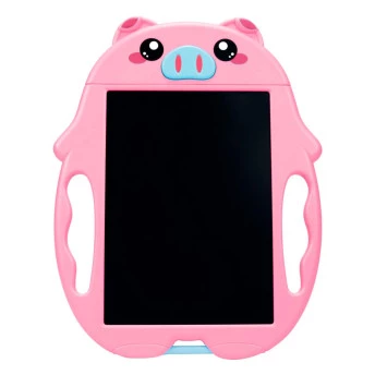 Lousa Educativa - LCD Lousinha Mágica - Porquinho - Fenix Brinquedos