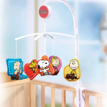 Móbile Musical - Pura Diversão - Snoopy Peanuts - Yes Toys