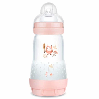 Mamadeira - Anticólica - Easy Start - 260ml - Rosa - MAM