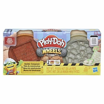 Massa de Modelar - Play-Doh Wheels - Massa de Construção - Hasbro