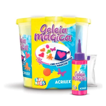 Geleca de Brincar - ART Kids - Geleia Mágica - Acrilex