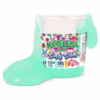 Massinha - ART KIDS - Kimeleka Slime - Candy Colors - Verde Bebê - Acrilex