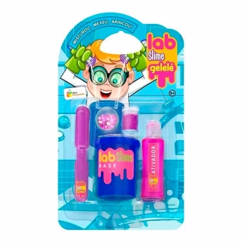 Kit de Criar Massinha - Gelelé Lab Slime -  Doce Brinquedo