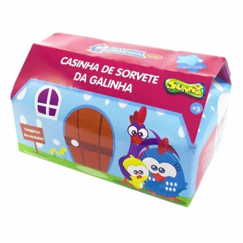 Massinha de Modelar - Galinha Pintadinha - Casinha de Sorvete da Galinha - Sunny
