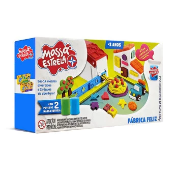 Massinha de Modelar - Massa Estrela - Fábrica Feliz - Estrela