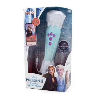 Microfone Infantil Karaokê Mágico Frozen 2 - Toyng