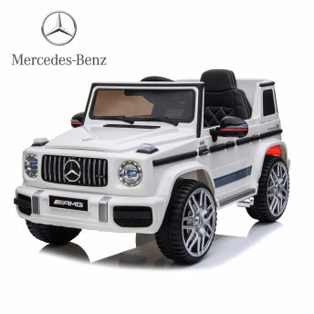 Mini Carro Elétrico Infantil - Mercedes AMG G63 - 12V - Branco - ImportWay