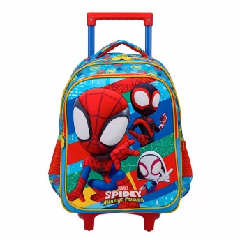 Mochila 3D de Rodinhas - Marvel Spidey - SE - Xeryus
