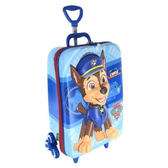 Mochila 3D de Rodinhas Infantil - Patrulha Canina - Chase - Maxtoy 