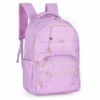 Mochila de Costas - Barbie Fashion - Lilás - Luxcel