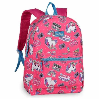 Mochila de Costas - Clio Girls - Unicórnio - Rosa - Clio Style