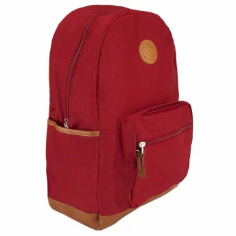 Mochila de Costas Juvenil - Clio Girls - Listrada - Bege e Preto - Clio Style