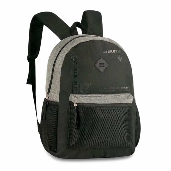 Mochila de Costas - Clio Sport - New Vision 02 - Preta e Cinza - Clio Style