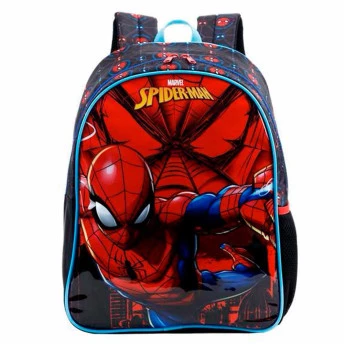 Mochila de Costas Infantil - 16 - Marvel - Homem-Aranha X2 - Xeryus