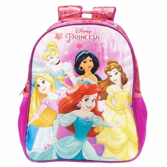 Mochila de Costas Infantil - Disney - Princesas R2 - Xeryus