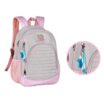 Mochila de Costas Juvenil - Rebecca Bonbon - Fashion Girls - Rosa - Clio Style