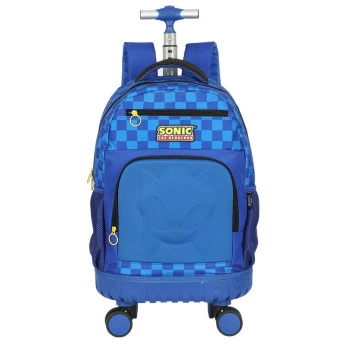 Mochila de Rodinha - Sonic - Azul - Luxcel