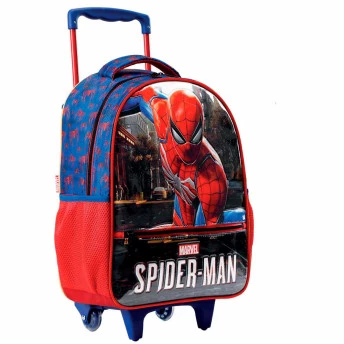 Mochila de Rodinhas Infantil - 16 - Marvel - Homem-Aranha R1 - Xeryus