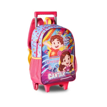 Mochila de Rodinhas Infantil - Maria Clara e JP - Clio Style