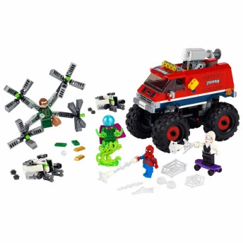 Monster Truck do Homem-Aranha vs. Mysterio - Spiderman-Marvel - 439 peças - LEGO