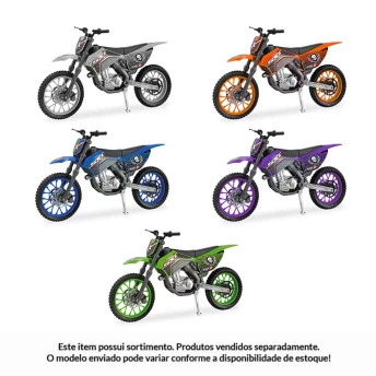 Moto Roda Livre - Super Cross SXT - Sortido - Usual Brinquedos