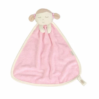 Naninha Atoalhada de Bebê com Prendedor - Boneca - Anjos Baby