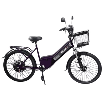 Bicicleta Elétrica - New Duos Confort - 800W Lithium - Violeta - Duos Bikes