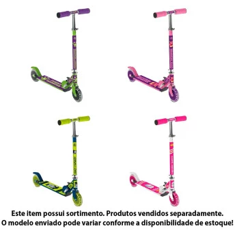 Patinete Infantil Regulável - 2 Rodas - In-Line - Sortido - Toyng