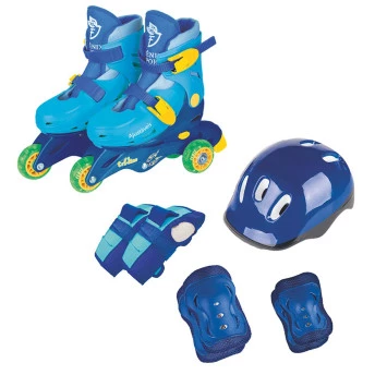 Patins Triline - 2-1 - Ajustável - 26 a 29 - Azul - Fenix